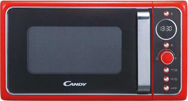 Candy Forno Microonde Combinato con Grill Capacit 20 Litri Potenza 700 Watt colore Rosso - DIVO G20CR