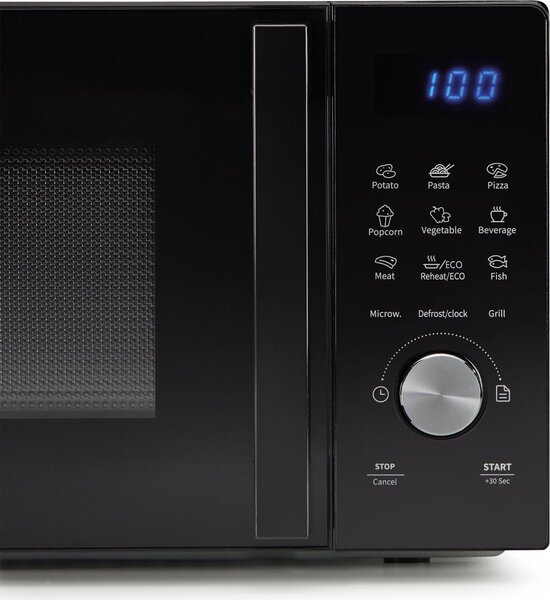 Hisense Forno Microonde Combinato con Grill Capacit 20 Litri Potenza 700 Watt Display LED colore Nero - H20MOBSD1HG