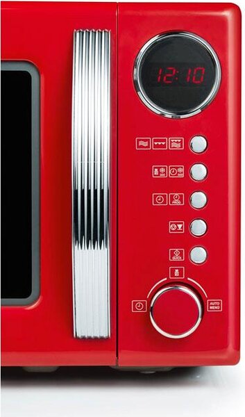 Severin Forno Microonde Combinato con Grill Capacit 20 Litri Potenza 700 Watt con Timer colore Rosso - MW 7893