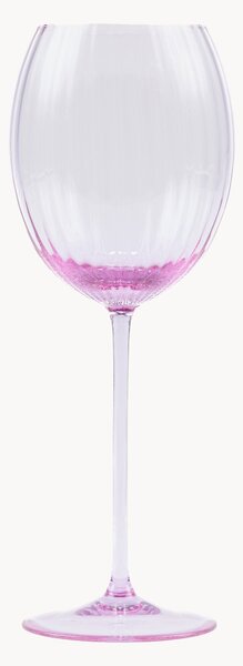 Set di 2 bicchieri da vino bianco in vetro soffiato Lyon
