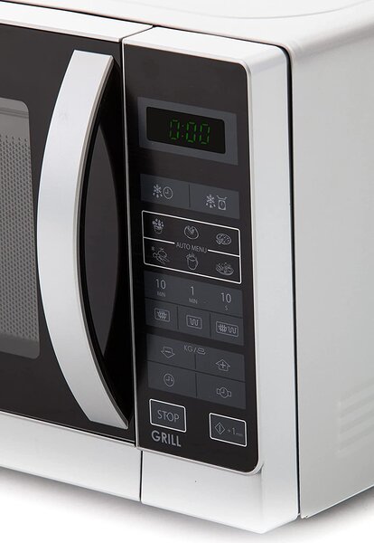 Sharp Forno Microonde Combinato con Grill Capacit 20 Litri Potenza 800 Watt colore Argento - R-642 INW