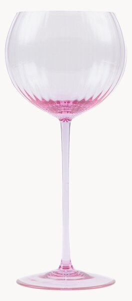 Set di 2 bicchieri da vino rosso in vetro soffiato Lyon