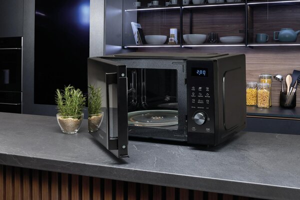 Hisense Forno Microonde Combinato con Grill Capacit 23 Litri Potenza 800 Watt con Timer colore Nero - H23MOBSD1HG
