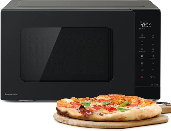 Panasonic Forno Microonde Combinato con Grill Capacit 24 Litri Potenza 900 Watt colore Nero - NN-K36NBM