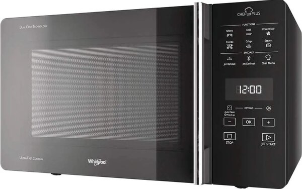 Whirlpool Forno Microonde Combinato con Grill Capacit 25 Litri Potenza 800 Watt colore Argento - MCP 359 SL