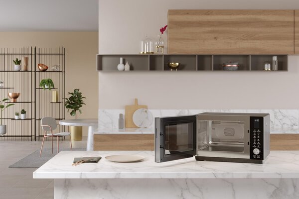 Whirlpool Forno Microonde Combinato con Grill Capacit 25 Litri Potenza 800 Watt colore Nero - MWF 259 SB