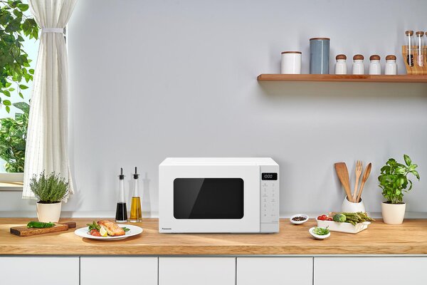 Panasonic OUTLET - Forno Microonde Combinato con Grill Capacit 24 Litri Potenza 900 Watt Touch colore Bianco - NN-K35NWMEPG