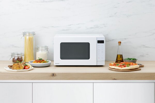 Panasonic OUTLET - Forno Microonde Combinato con Grill Capacit 24 Litri Potenza 900 Watt Touch colore Bianco - NN-K35NWMEPG