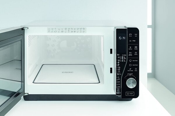 Whirlpool OUTLET - Forno Microonde Combinato con Grill Capacit 25 Litri Potenza 800 Watt con Timer e Funzione Vapore colore Nero - MWF 427 SL