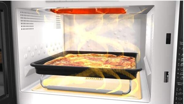Whirlpool Forno Microonde Combinato con Grill Capacit 25 Litri Potenza 800 Watt con Timer e Funzione Vapore colore Nero - MWF 427 SL