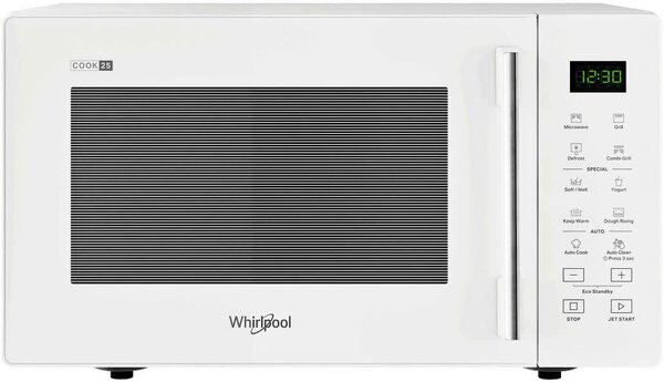 Whirlpool Forno Microonde Combinato con Grill Capacit 25 Litri Potenza 900 Watt colore Bianco - MWP 253 W