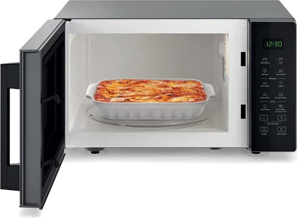 Whirlpool Forno Microonde Combinato con Grill Capacit 25 Litri Potenza 900 Watt Timer colore Nero - MWP 253 SB