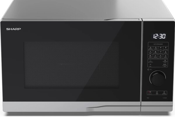 Sharp Forno Microonde Combinato con Grill Capacit 28 Litri Potenza 900 Watt colore Argento - YC-PG284AE-S