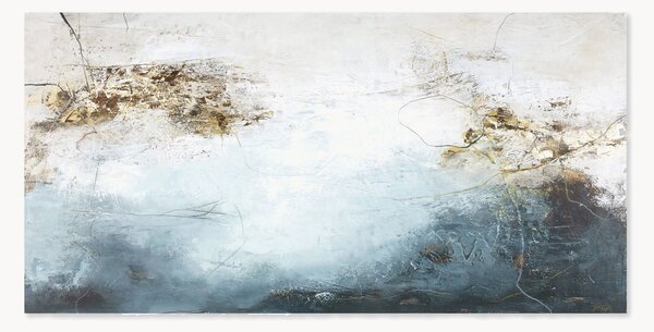 Quadro su tela dipinto a mano Blanche 2