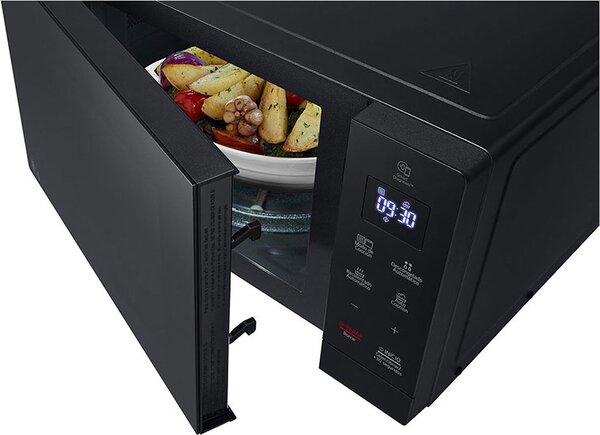 Lg Forno Microonde Combinato con Grill Capacit 30 Litri Potenza 900 Watt con Timer colore Nero - MH7032JAS.BBKQEUS