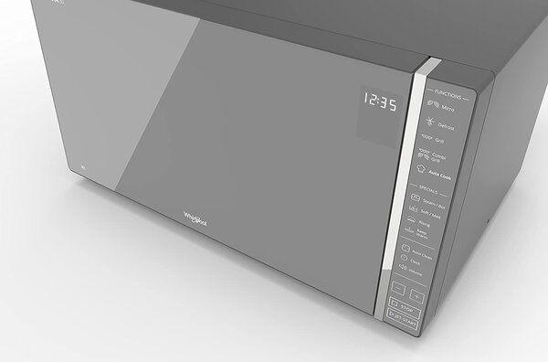 Whirlpool Forno Microonde Combinato con Grill Capacit 30 Litri Potenza 900 Watt con Funzione Vapore colore Specchio - MWP304M