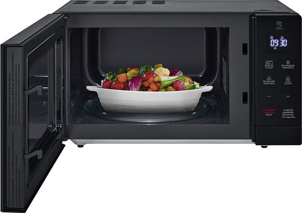 Lg Forno Microonde Combinato con Grill Capacit 30 Litri Potenza 900 Watt con Timer colore Nero - MH7032JAS.BBKQEUS