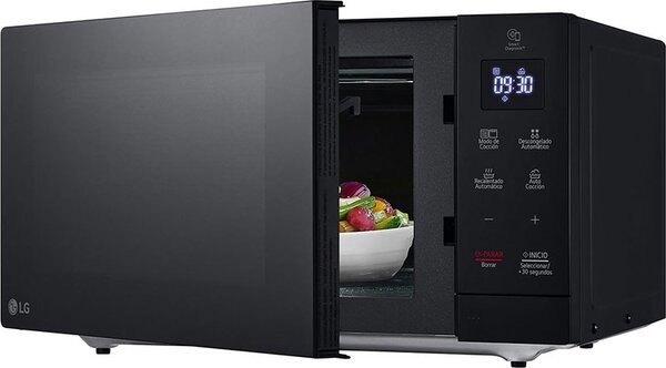 Lg Forno Microonde Combinato con Grill Capacit 30 Litri Potenza 900 Watt con Timer colore Nero - MH7032JAS.BBKQEUS