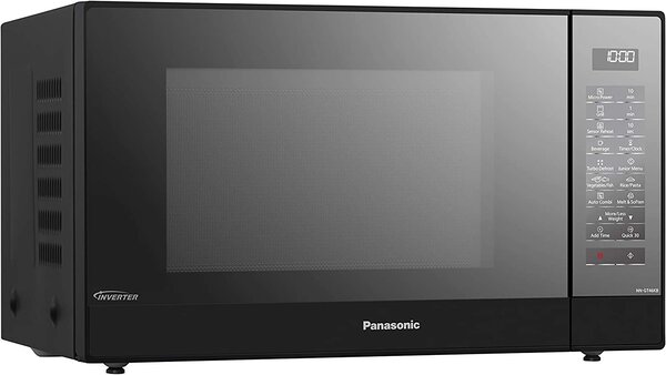 Panasonic Forno Microonde Combinato con Grill Capacit 31 Litri Potenza 1000 Watt Inverter colore Nero - NN-GT46KBSUG