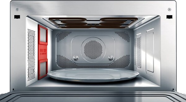 Whirlpool Forno Microonde Combinato con Grill Capacit 33 Litri Potenza 900 Watt con Funzione Vapore colore Nero - MWP 337 SB