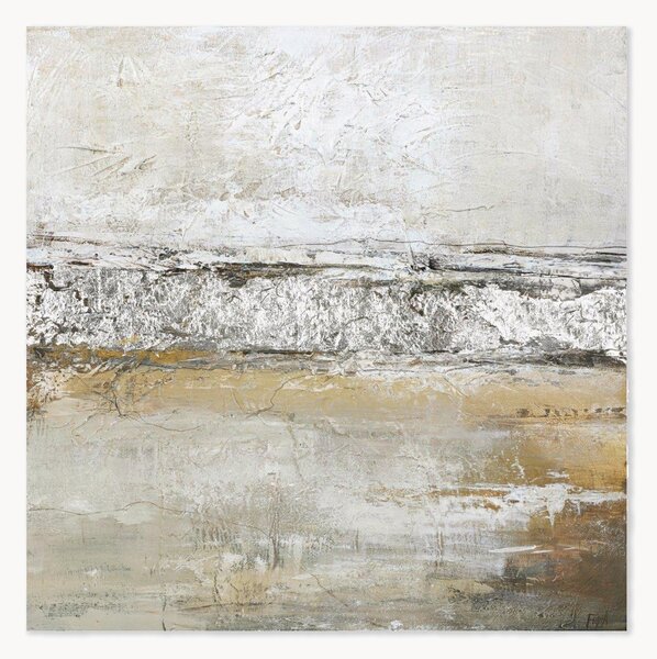 Quadro su tela dipinto a mano Low Limit Silver