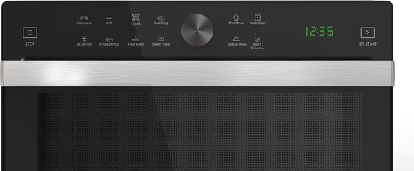 Whirlpool Forno Microonde Combinato con Grill Capacit 33 Litri Potenza 900 Watt con Funzione Vapore colore Nero - MWP 337 SB