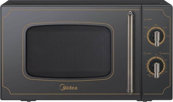 MIDEA Forno Microonde con Grill Capacit 20 Litri Potenza 700 Watt Inverter Timer colore Nero - MM720CJ7B