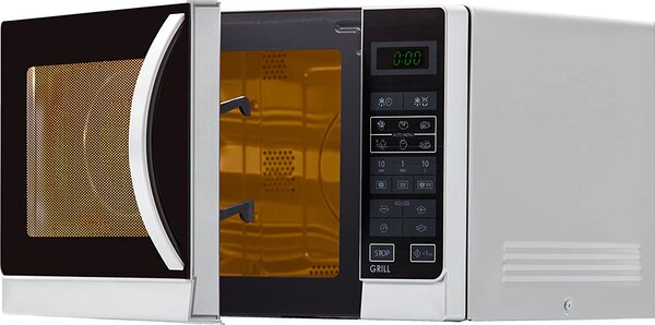 Sharp Forno Microonde con Grill Capacit 25 Litri Potenza 900 Watt colore Nero - R-742 WW