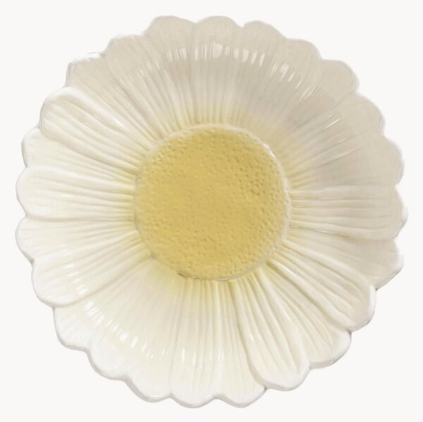 Set di 6 piatti piani Dagny White
