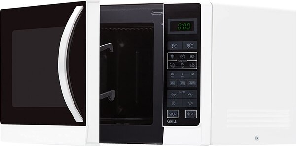 Sharp Forno Microonde con Grill Capacit 25 Litri Potenza 900 Watt colore Nero - R-742 WW
