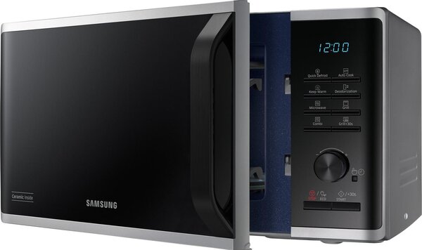 Samsung Forno Microonde con Grill Potenza 1250 W Capacit 23 Litri Cottura Croccante colore Silver - MG2AK3515AS
