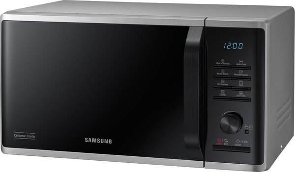 Samsung Forno Microonde con Grill Potenza 1250 W Capacit 23 Litri Cottura Croccante colore Silver - MG2AK3515AS