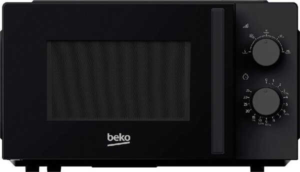 Beko Forno Microonde Potenza 700 Watt Capacit 20 Litri 5 Livelli di Potenza con Timer colore Nero - MOC20100B2