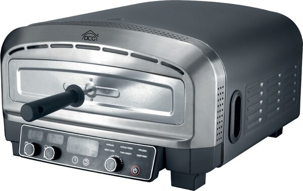 DCG Forno per Pizza in Pietra Refrattaria Capacit 20 Litri Potenza 2200W con Display LED - MB2350