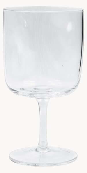 Set di 4 bicchieri da vino in vetro soffiato Sand