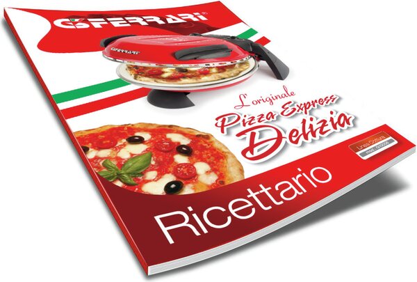 G3 Ferrari Forno Pizza Elettrico Potenza 1200 Watt Timer colore Rosso - G1000602