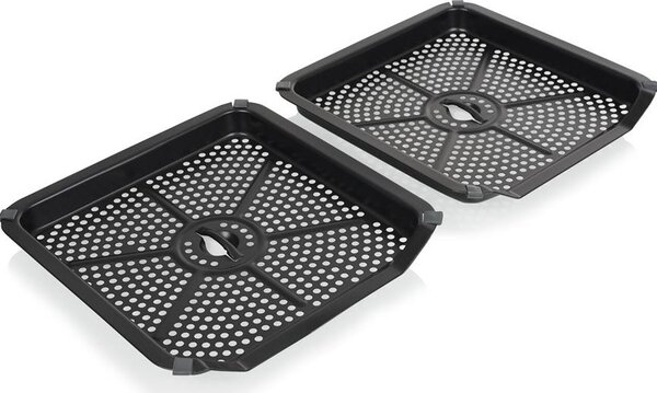 PRINCESS Friggitrice ad Aria 11,2 Litri Verticale Potenza 3000W con 2 Cestelli, 11 Programmi e Timer colore Nero - 182490