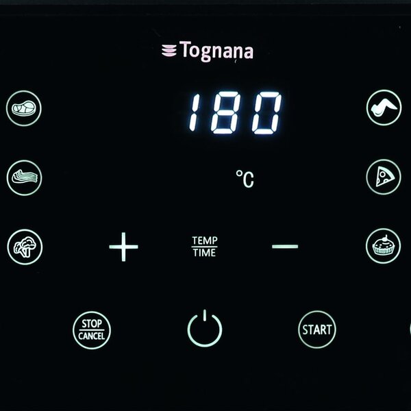Tognana Friggitrice ad Aria 10 Litri Potenza 2200W con Timer e Doppia Resistenza colore Verde Salvia - D2DFA10IRVE