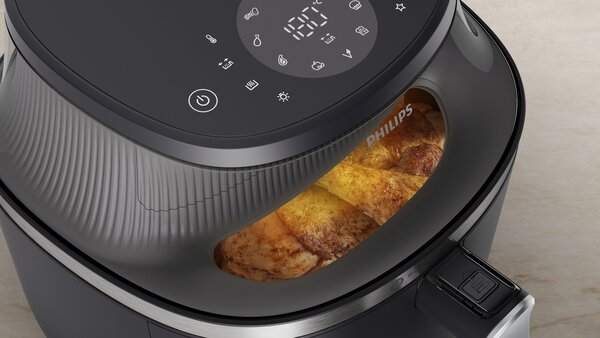 Philips Friggitrice ad Aria 6,2 Litri Potenza 1700W 12 Programmi Display LED colore Nero serie 3000 - NA332/00