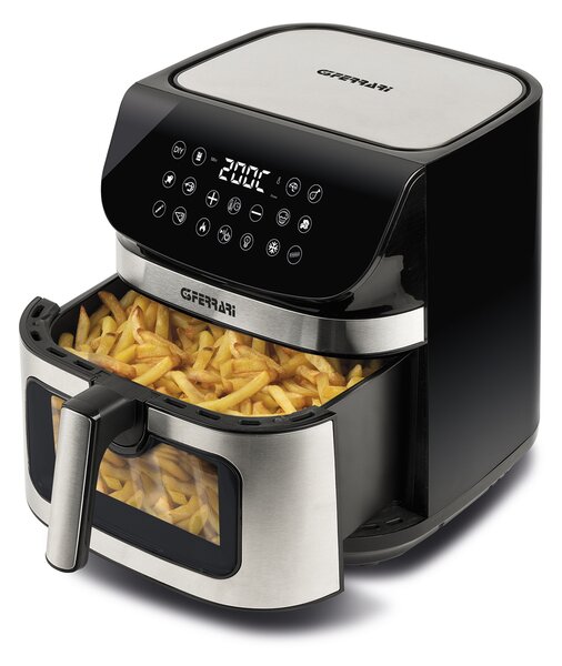 G3 Ferrari Friggitrice ad Aria 9 Litri Potenza 2200W con Timer e Termostato Regolabile Friggisano Star - G10215