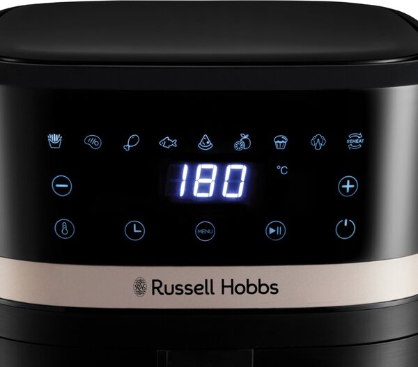 Russell Hobbs Friggitrice ad Aria 8,3 Litri 9 Programmi Potenza 1800 Watt colore Nero - 27630-56 Satisfry Air