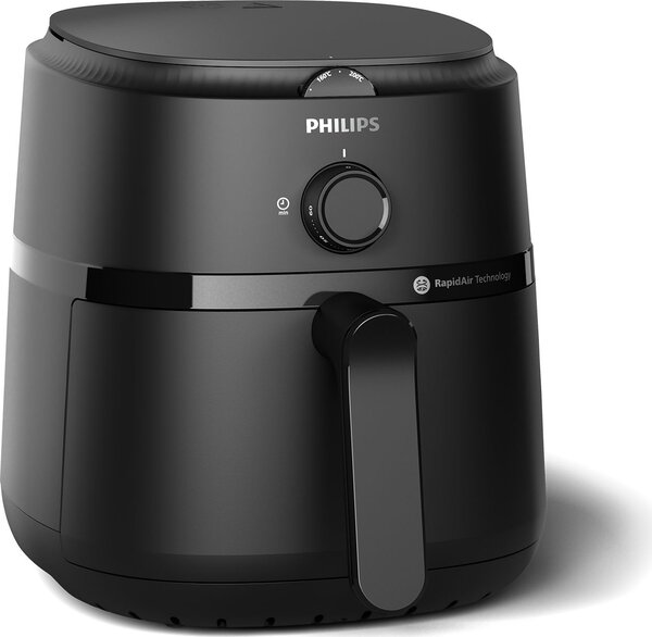 Philips Friggitrice ad Aria Airfryer Capacit 4.2 Litri Potenza 1500 Watt Multifunzione 12 in 1 con Timer colore Nero - NA120/00