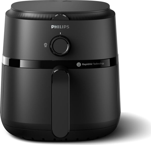 Philips Friggitrice ad Aria Airfryer Capacit 4.2 Litri Potenza 1500 Watt Multifunzione 12 in 1 con Timer colore Nero - NA120/00