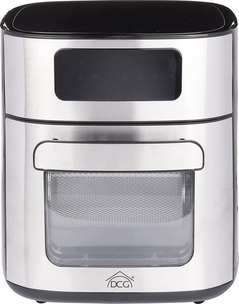 DCG Friggitrice ad Aria Capacit 10 Litri Potenza 1700 Watt con Display colore Inox - FR3610D