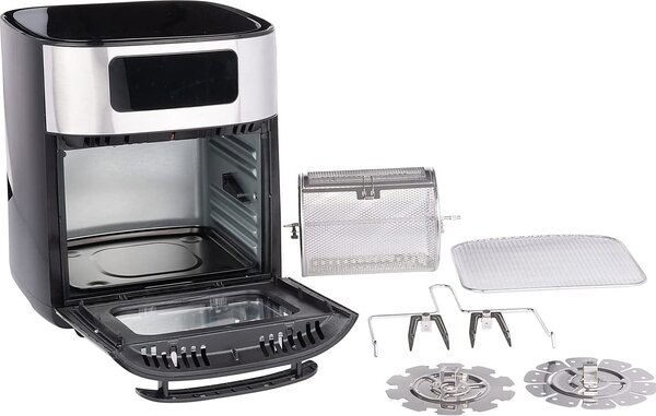 DCG Friggitrice ad Aria Capacit 10 Litri Potenza 1700 Watt con Display colore Inox - FR3610D