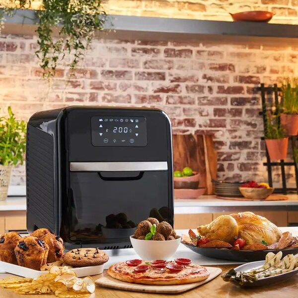 Moulinex Friggitrice ad Aria Capacit 11 Litri Potenza 2000 Watt con Funzione Oven&Grill colore Nero - AL5018