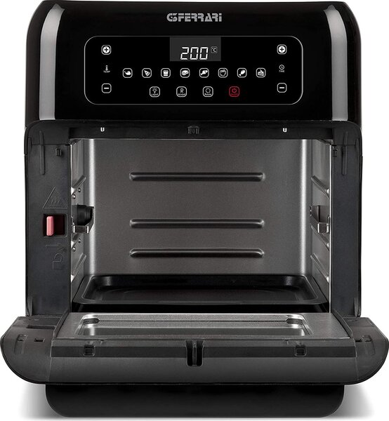 G3 Ferrari Friggitrice ad Aria Capacit 11 Litri Potenza 1500 Watt Fornetto Girarrosto con 9 programmi - Friggisano 2.0 G10136