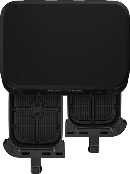 Haier Friggitrice ad Aria Capacit 11 Litri Potenza 3000 Watt Doppio Cestello 8 programmi di cottura colore Nero - HAF3AD 011