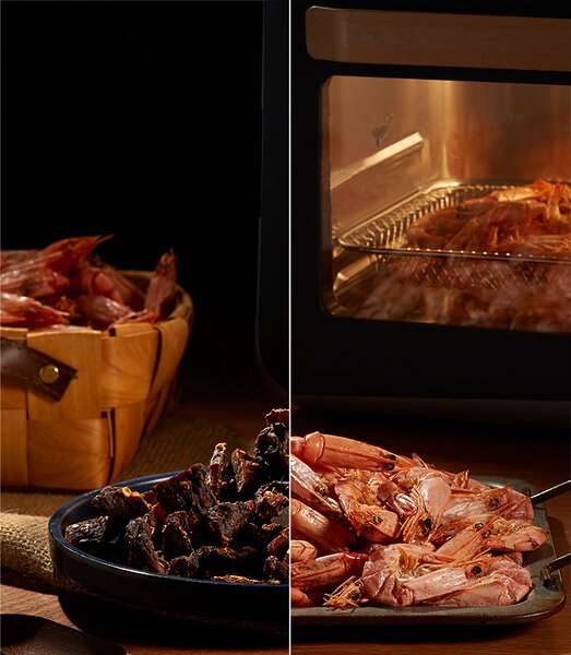 Ardes Friggitrice ad Aria Capacit 12 Litri Potenza 1700 Watt Fornetto con Display colore Nero - AR1K3000 Eldorada XXL