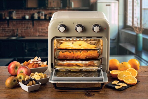 Ariete Friggitrice ad Aria Capacit 16 Litri Potenza 1400 Watt con Funzione Rotisserie colore Beige - ARI463203